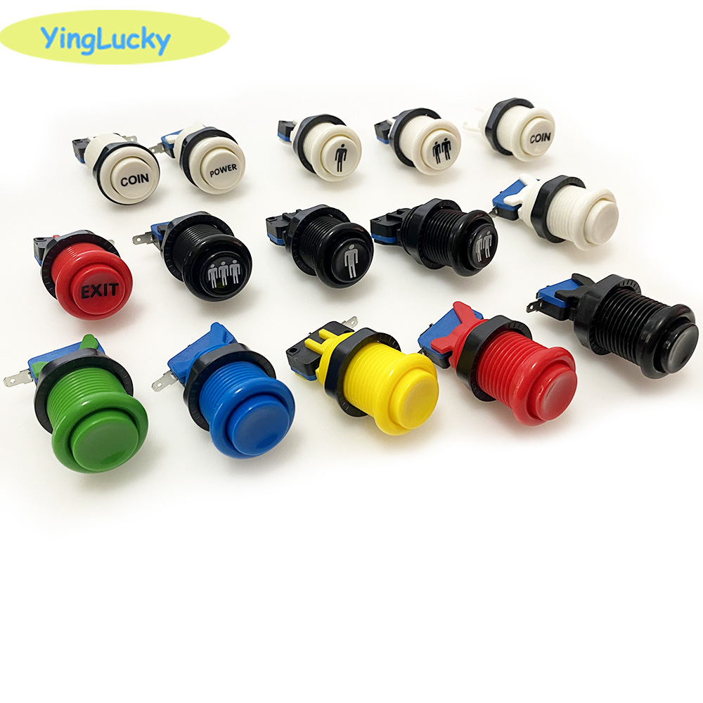 Arcade Button Pcb - American Style Button with Micro Switch,