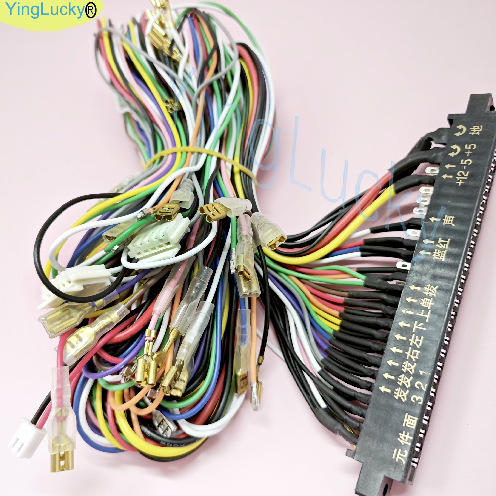 Arcade Game Jackpot - 28P Connector Jamma Wire Harness For