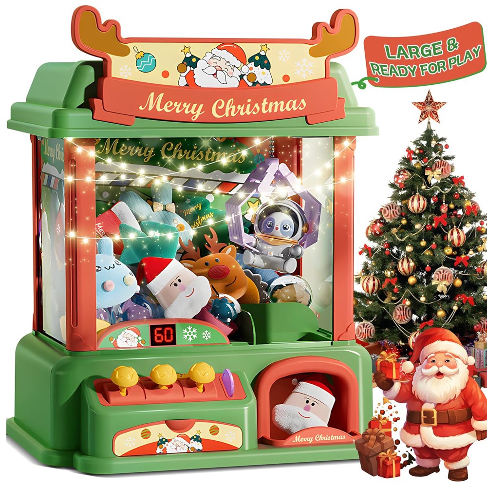 Christmas Claw Machine For Kid - Arcade Games Vending のレビューと価格