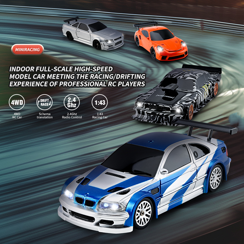 Upgraded Gyro 1/43 RC Drifting - Racing Arcade Cabinet のレビューと価格