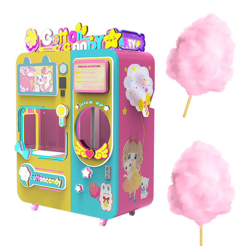 Customized Automatic Cotton Ca - Candy Vending Machine のレビューと価格