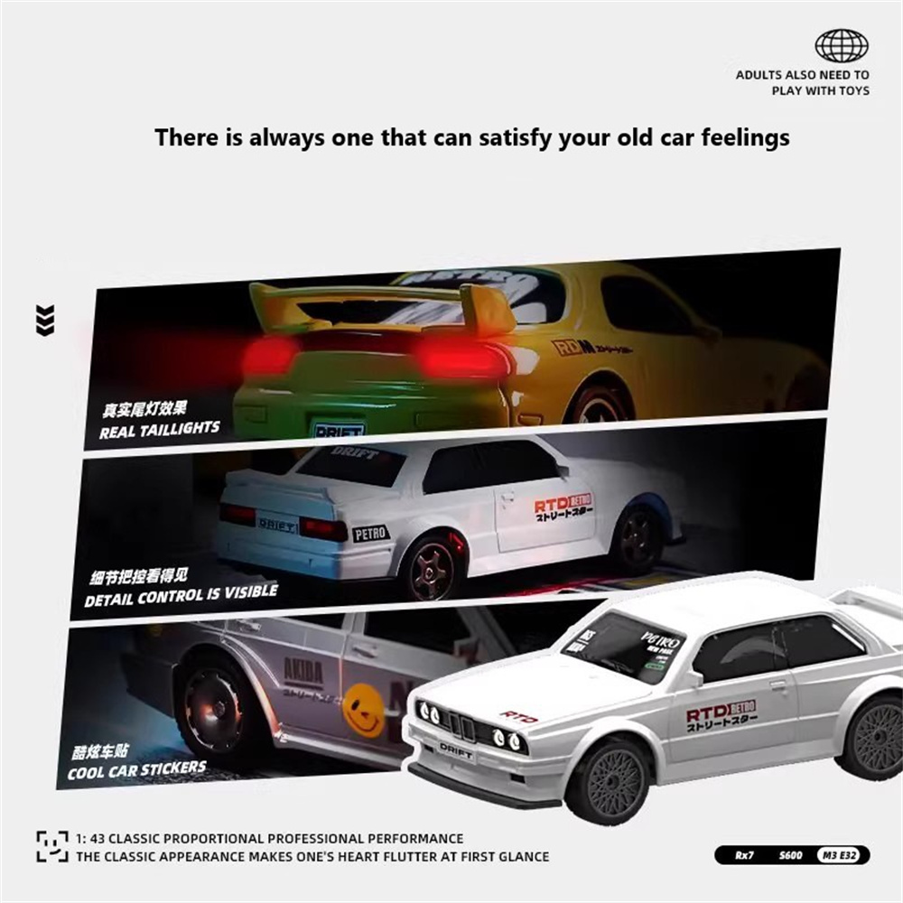 K1/K2/K3 RTR 1/43 2.4G 4WD Min - Racing Arcade Cabinet のレビューと価格