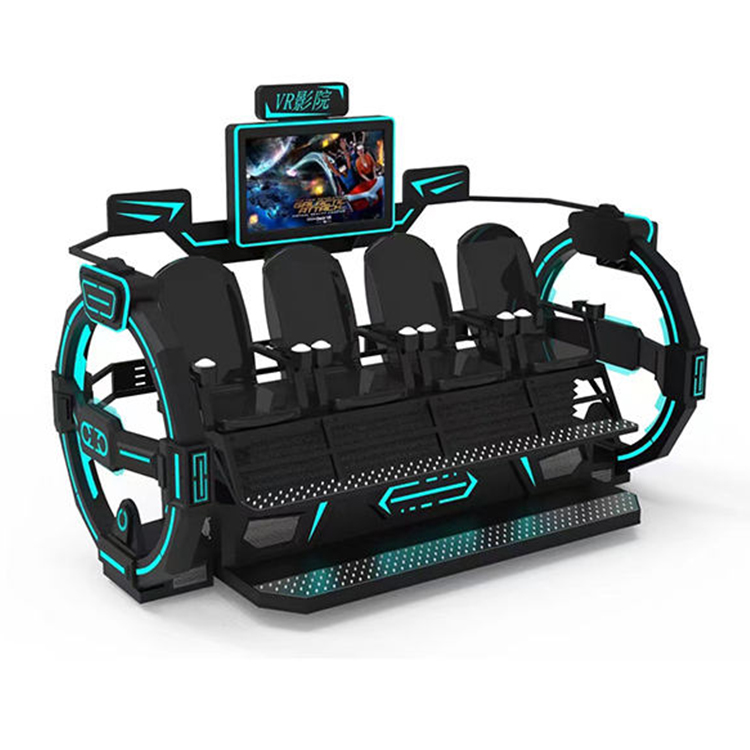 High Quality Theme Park 4 Seat - 9D Vr Simulator のレビューと価格