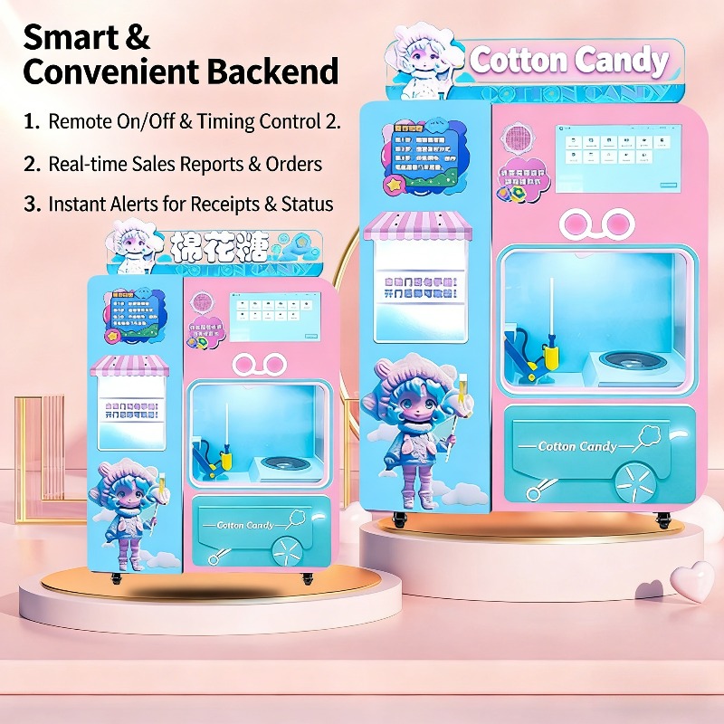 FOB Automatic Cotton Candy Ven - Candy Vending Machine のレビューと価格