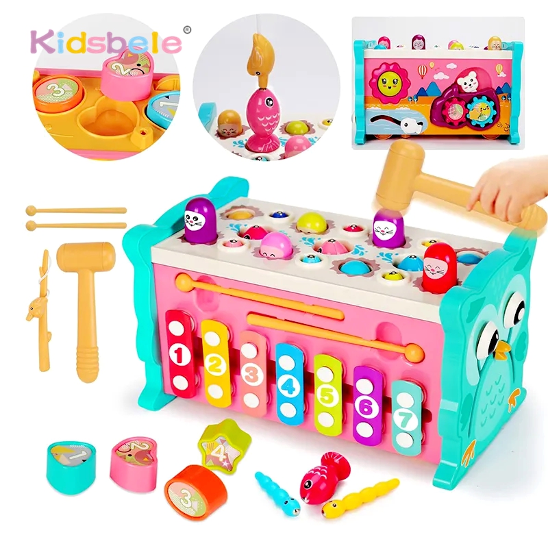 Kids Montessori 8 in 1 Fishing - Whack A Mole Arcade のレビューと価格