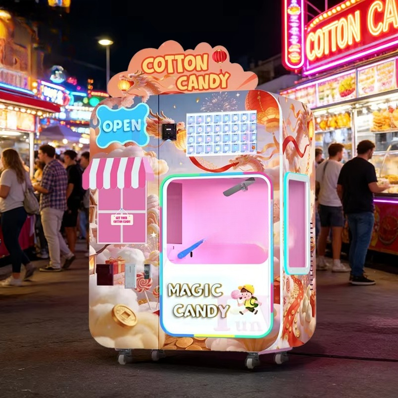 Mall Food Court Cotton Candy V - Candy Vending Machine のレビューと価格