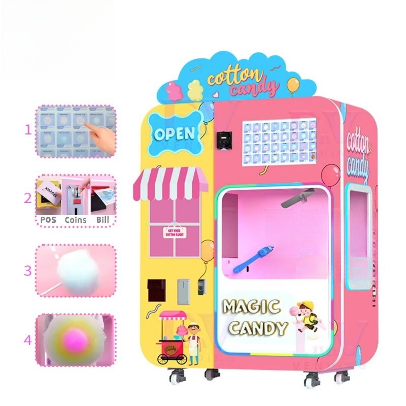 Mall Food Court Cotton Candy V - Candy Vending Machine のレビューと価格