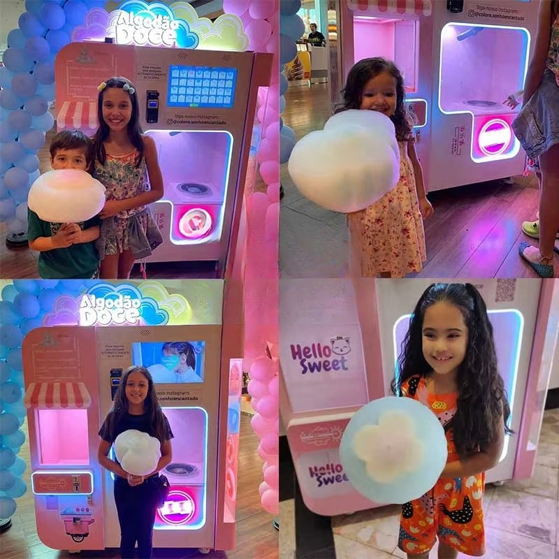 Mall Food Court Cotton Candy V - Candy Vending Machine のレビューと価格