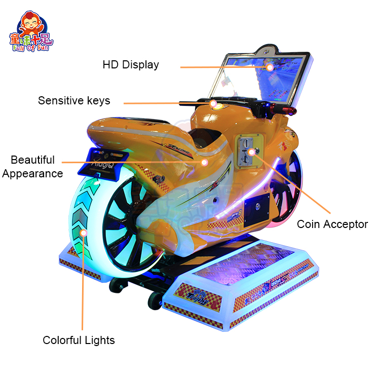 Indoor Amusement Children Moto - Coin Operated Kiddie Ride のレビューと価格
