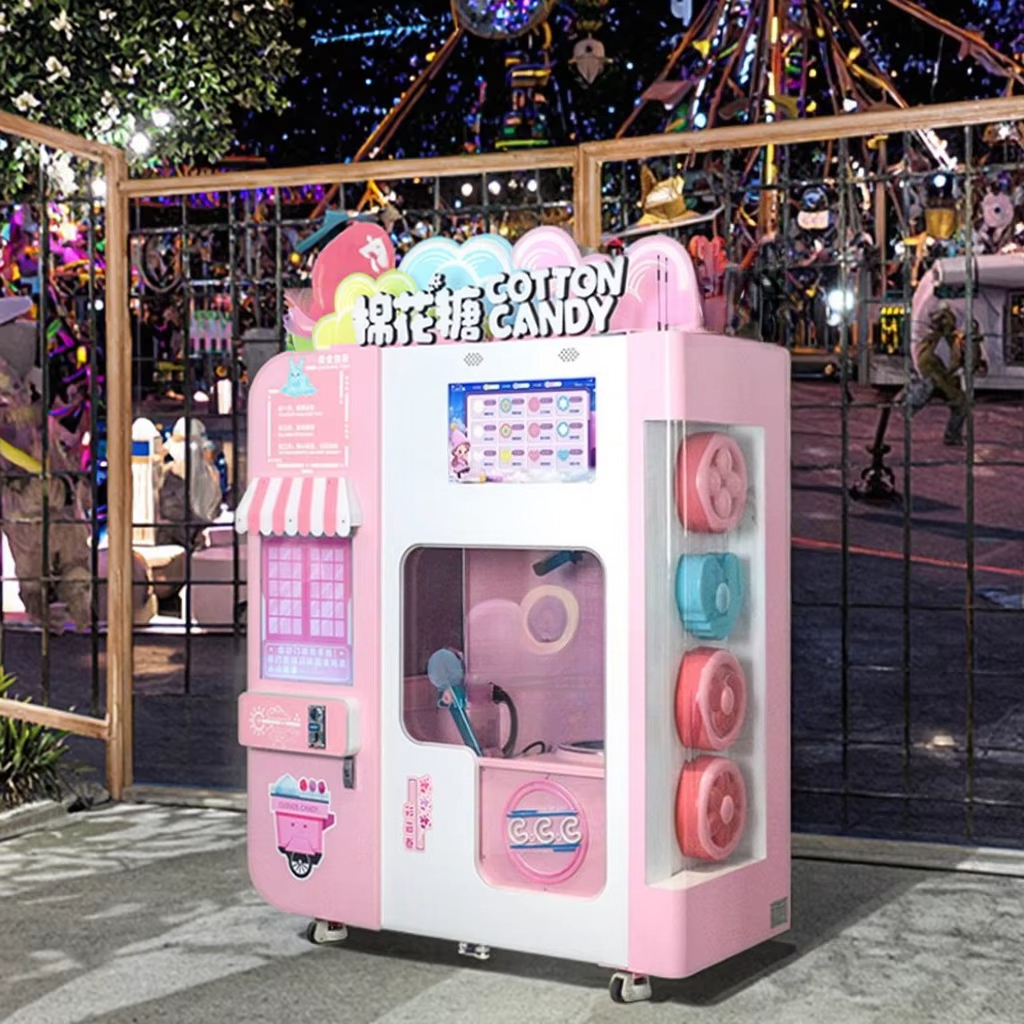 Fully Automated Smart Cotton C - Candy Vending Machine のレビューと価格