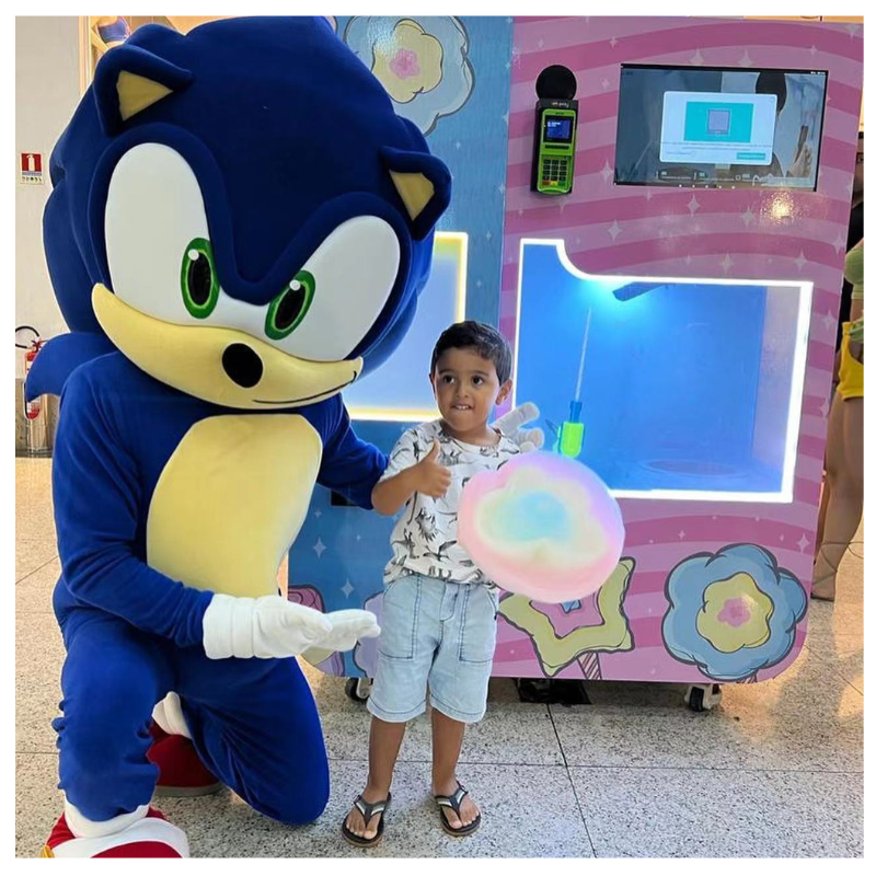 Customized Industrial Cotton C - Candy Vending Machine のレビューと価格