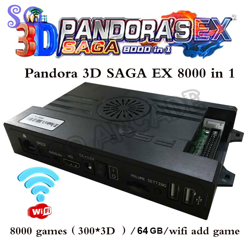 Arcade Pandora Saga Box EX2 80 - Arcade Game Jackpot のレビューと価格
