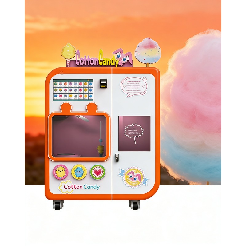 Fully Automatic Cotton Candy V - Candy Vending Machine のレビューと価格