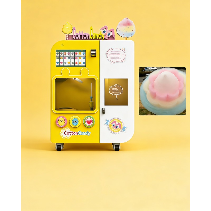Fully Automatic Cotton Candy V - Candy Vending Machine のレビューと価格