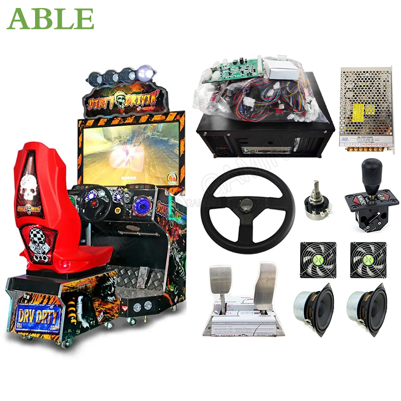 Dirty Drivin Arcade Game Machi - Coin Operated Kiddie Ride のレビューと価格