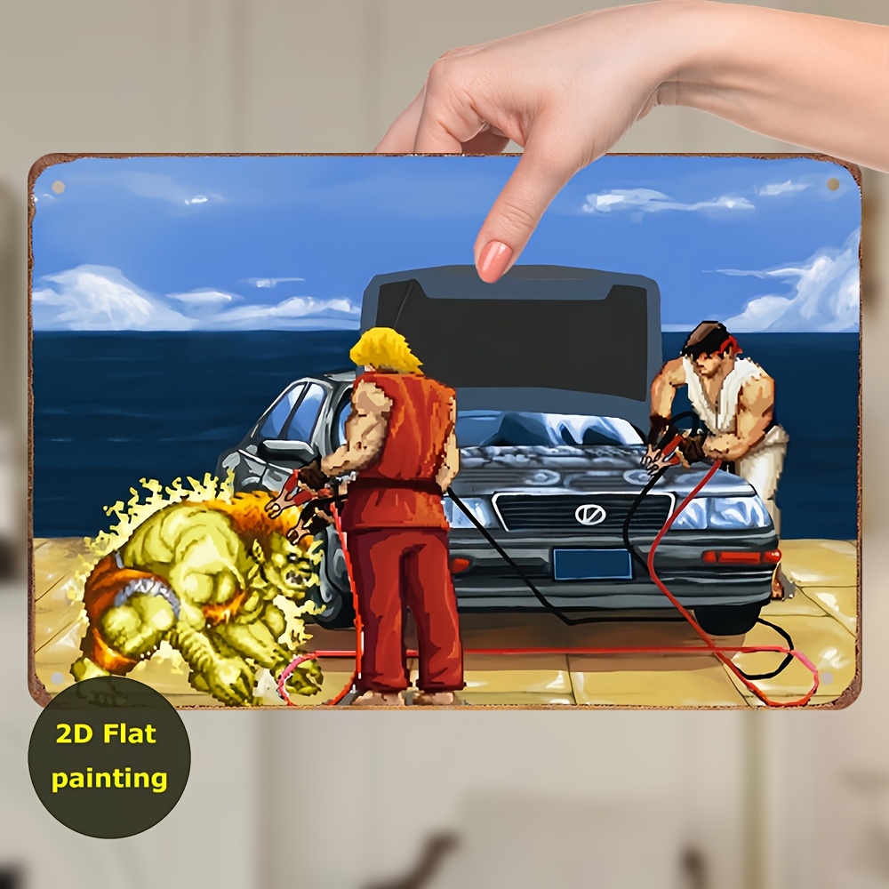 Vintage iron sign poster Sprin - Arcade Games & Vending Co のレビューと価格