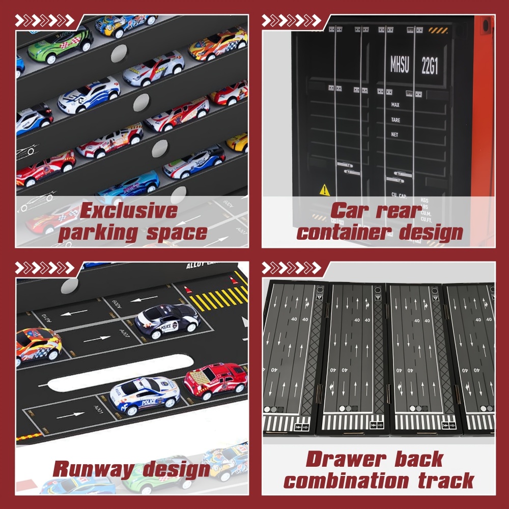 Toy Cars for Kids, 48 Pull Bac - Racing Arcade Cabinet のレビューと価格