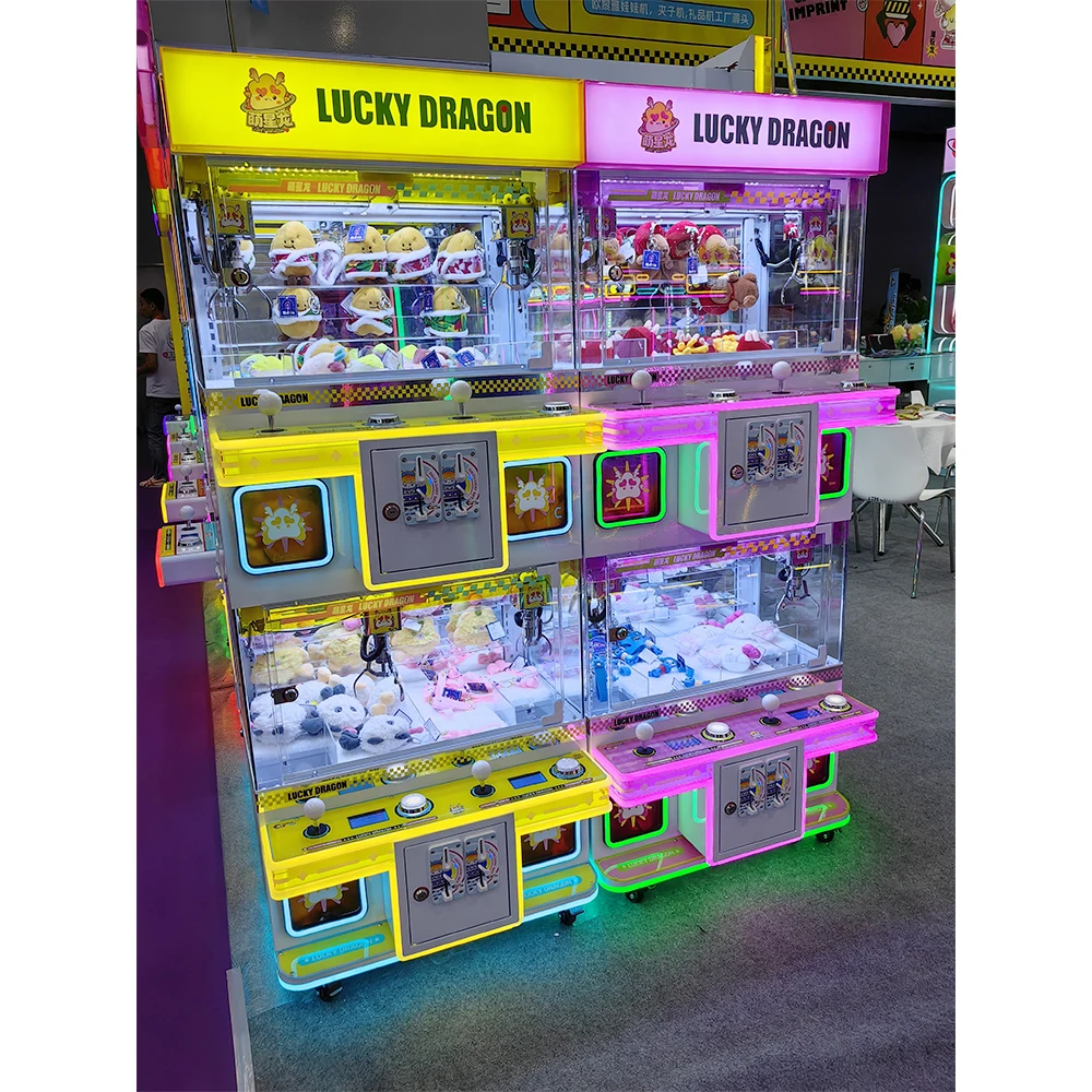 #New Colorful Claw Machine Luc - Arcade Toy Claw Vending Machine のレビューと価格