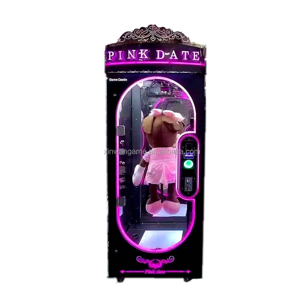 Pink Date Gift Pluche Plush Ki - Arcade Toy Claw Vending Machine のレビューと価格