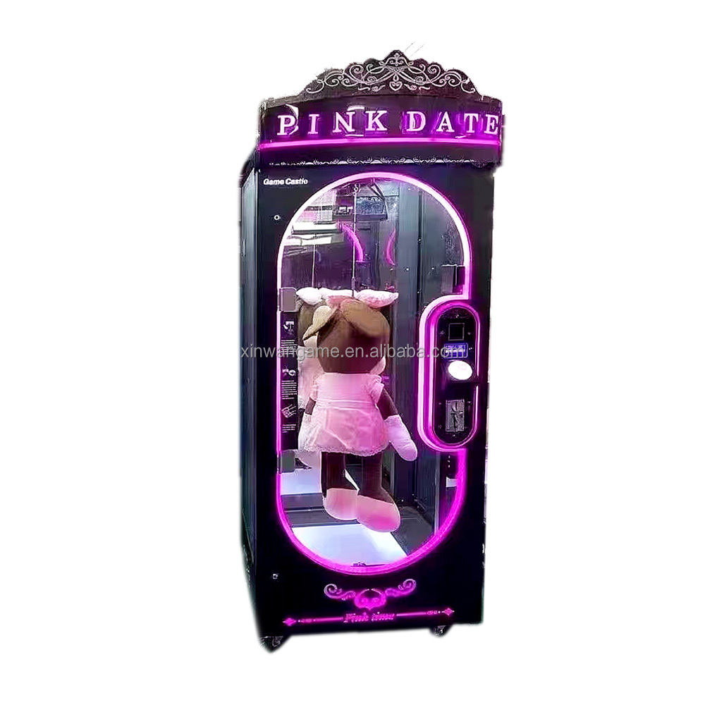 Pink Date Gift Pluche Plush Ki - Arcade Toy Claw Vending Machine のレビューと価格