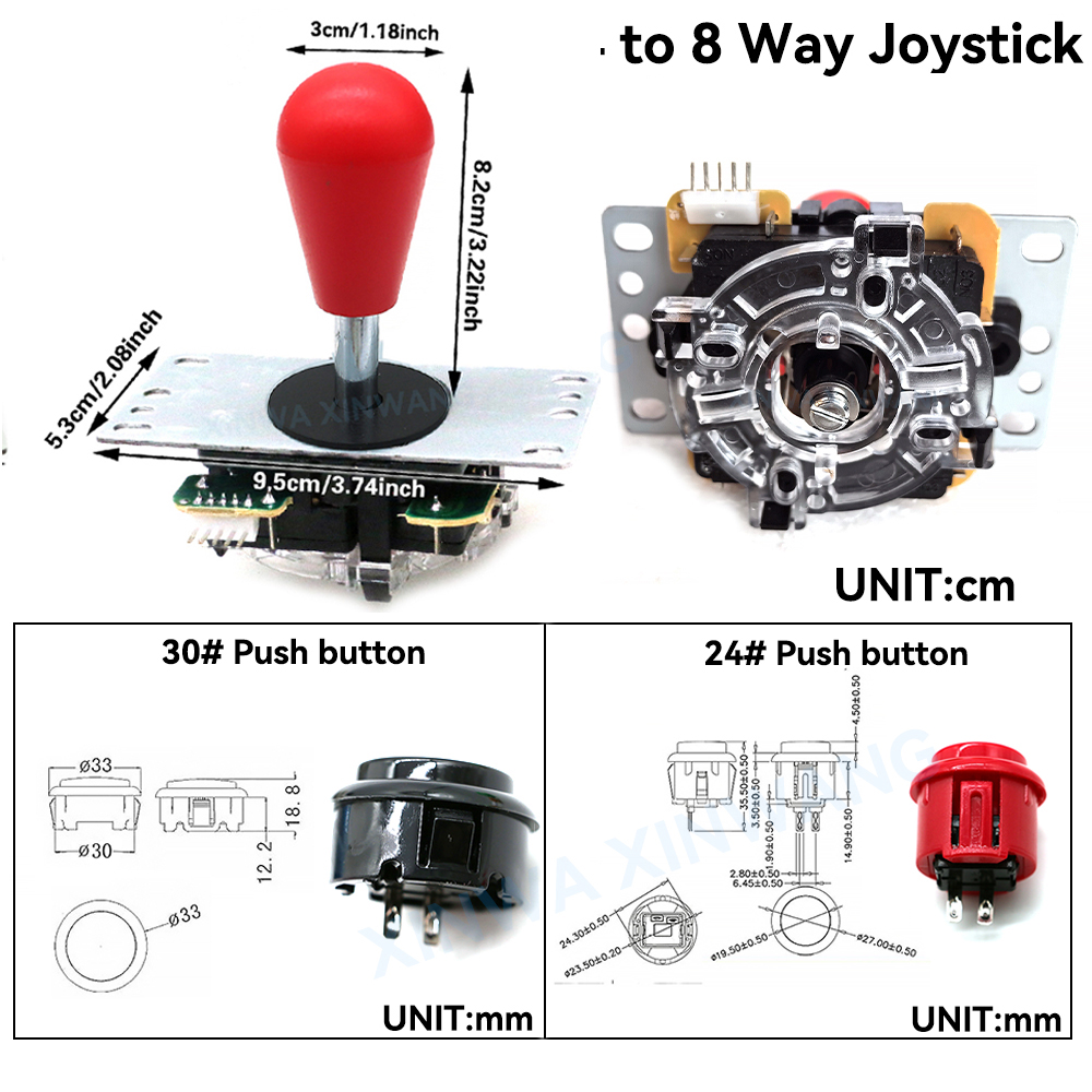 Arcade Joystick Copy SANWA Gam - Arcade Game Jackpot のレビューと価格
