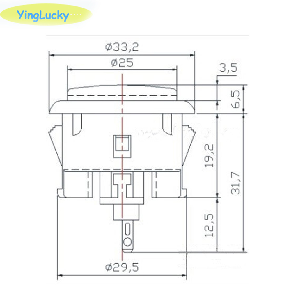 12pcs Arcade Push Button, Sanw - Arcade Button Pcb のレビューと価格