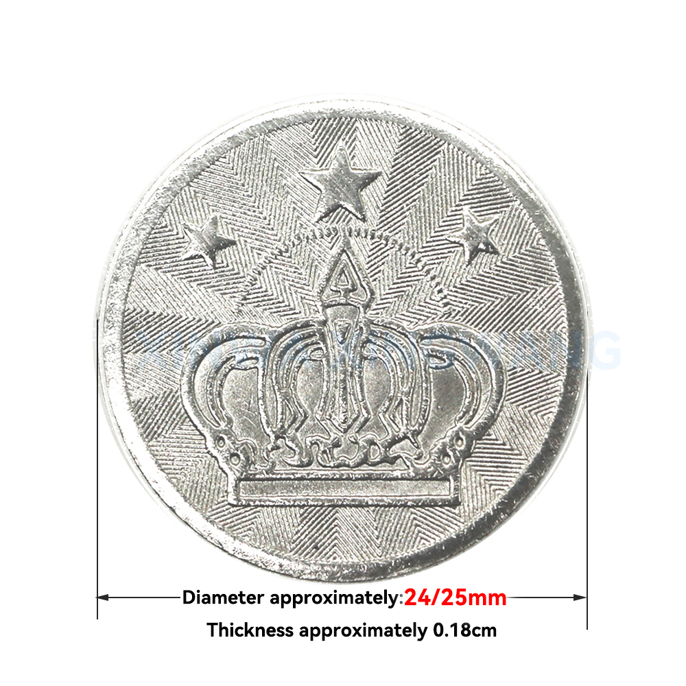 100PCS  Coins Tokens Stainless - Arcade Games Vending のレビューと価格