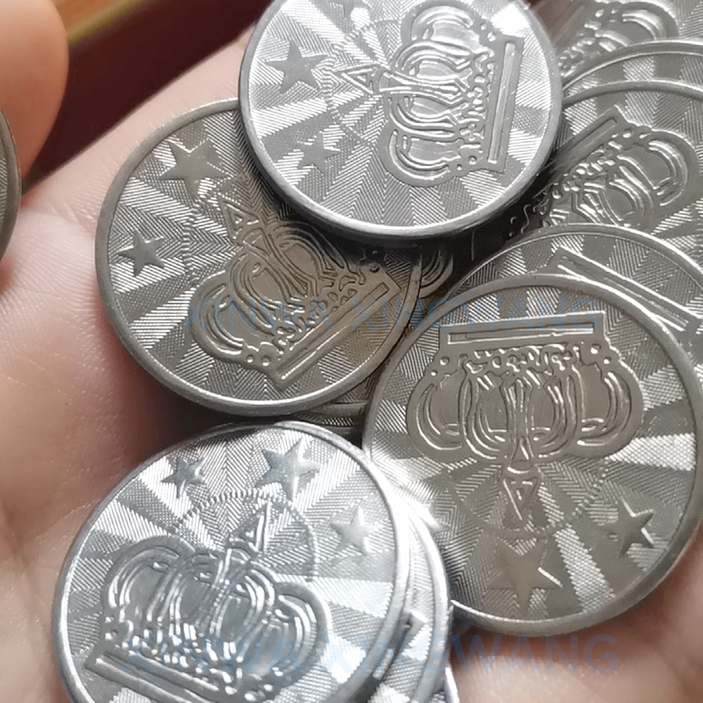 100PCS  Coins Tokens Stainless - Arcade Games Vending のレビューと価格