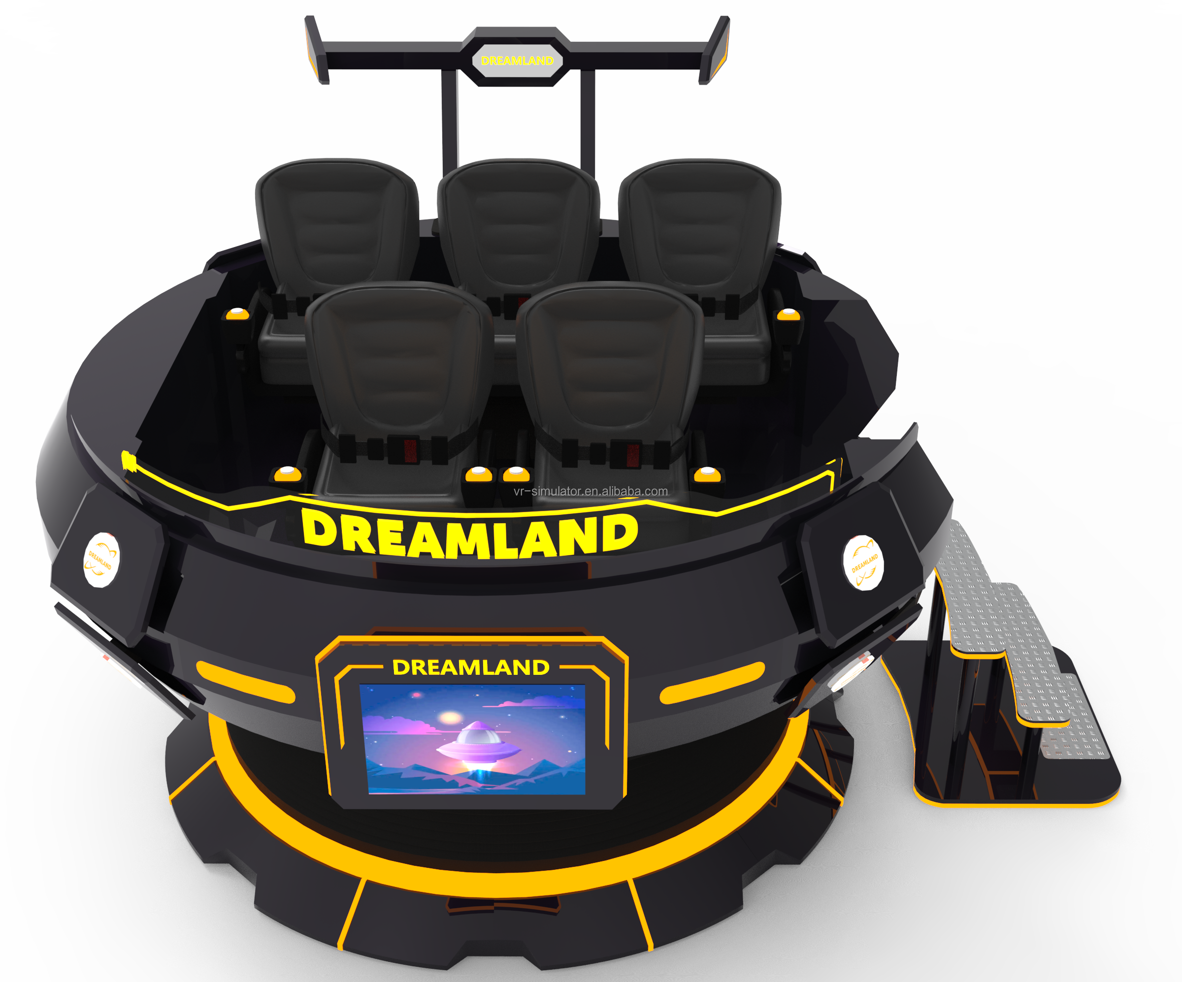 Dreamland 9d Vr Glasses Cabin  - 9D Vr Simulator のレビューと価格