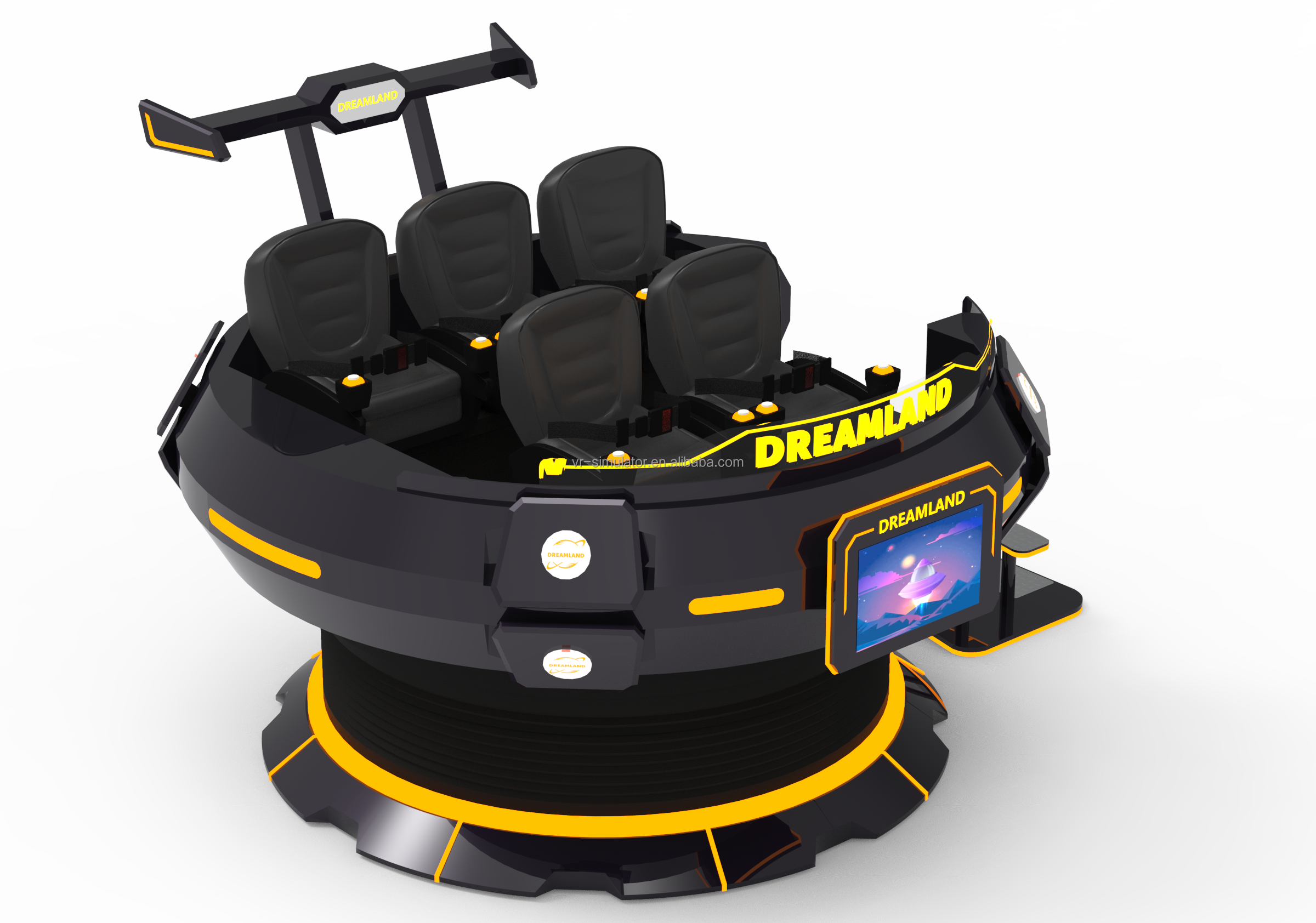 Dreamland 9d Vr Glasses Cabin  - 9D Vr Simulator のレビューと価格