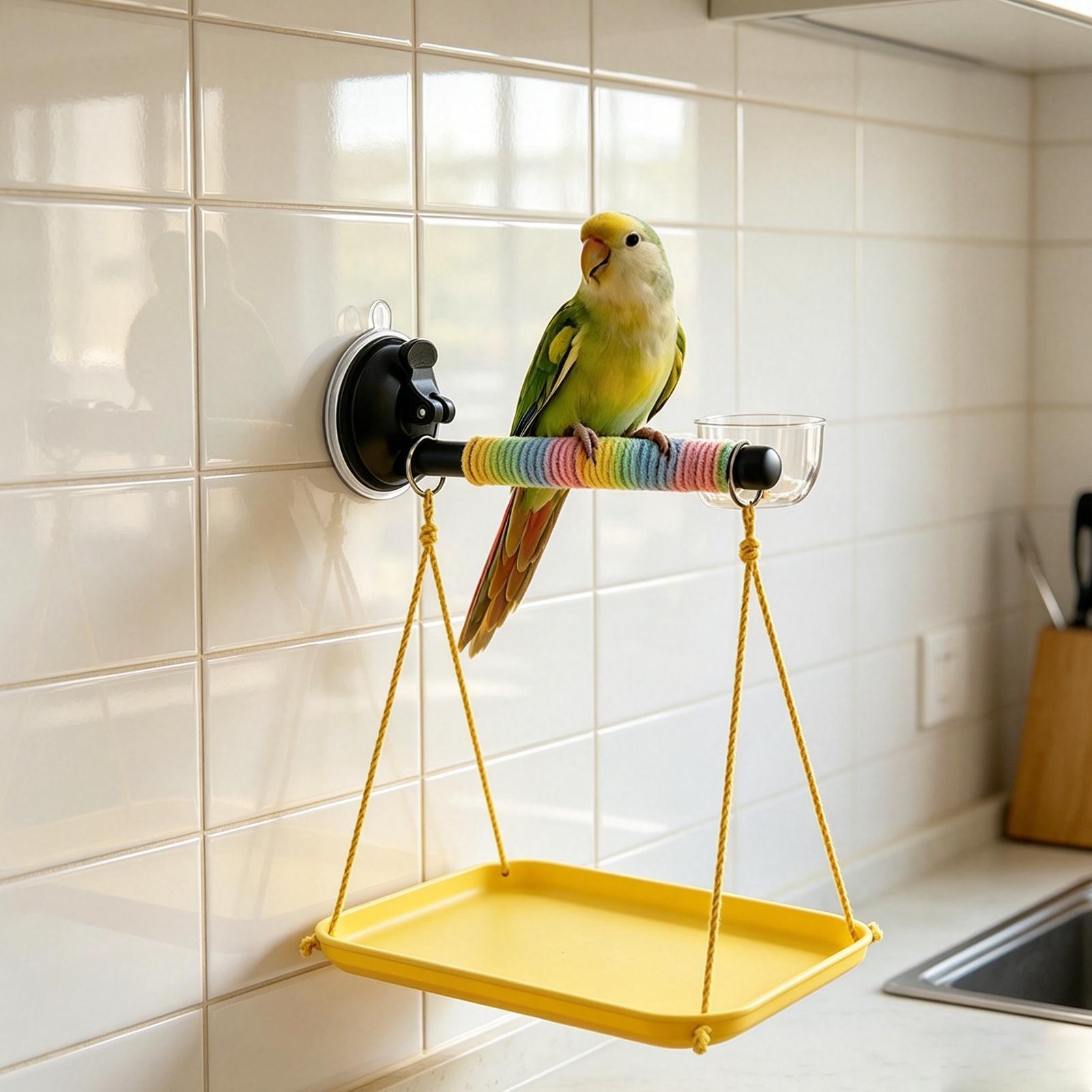 Bird Perch with Suction Cup an - Racing Arcade Cabinet のレビューと価格