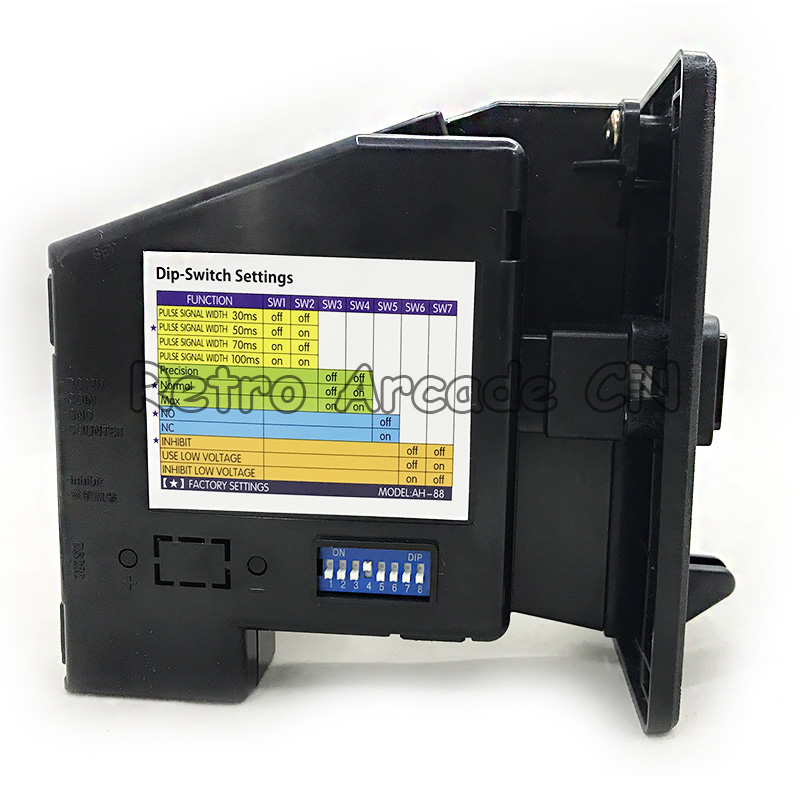CL LED Logo Multi Coin Accepto - Arcade Games Vending のレビューと価格