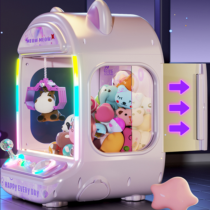 DIY Purple Automatic Doll Mach - Coin Pusher Machine のレビューと価格