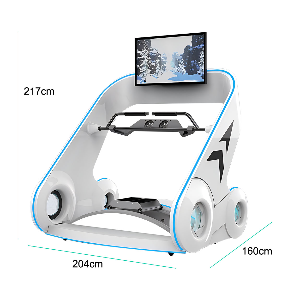 Indoor Skiing Racing 42 Inch S - 9D Vr Simulator のレビューと価格