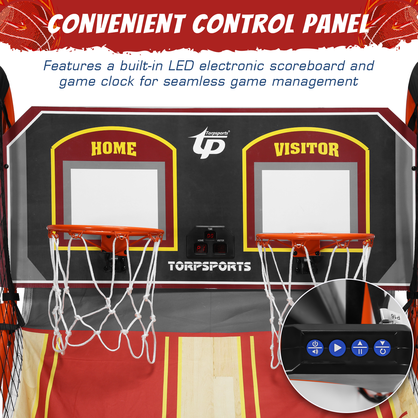 Arcade Basketball Game Set Pla - Arcade Games & Vending Co のレビューと価格