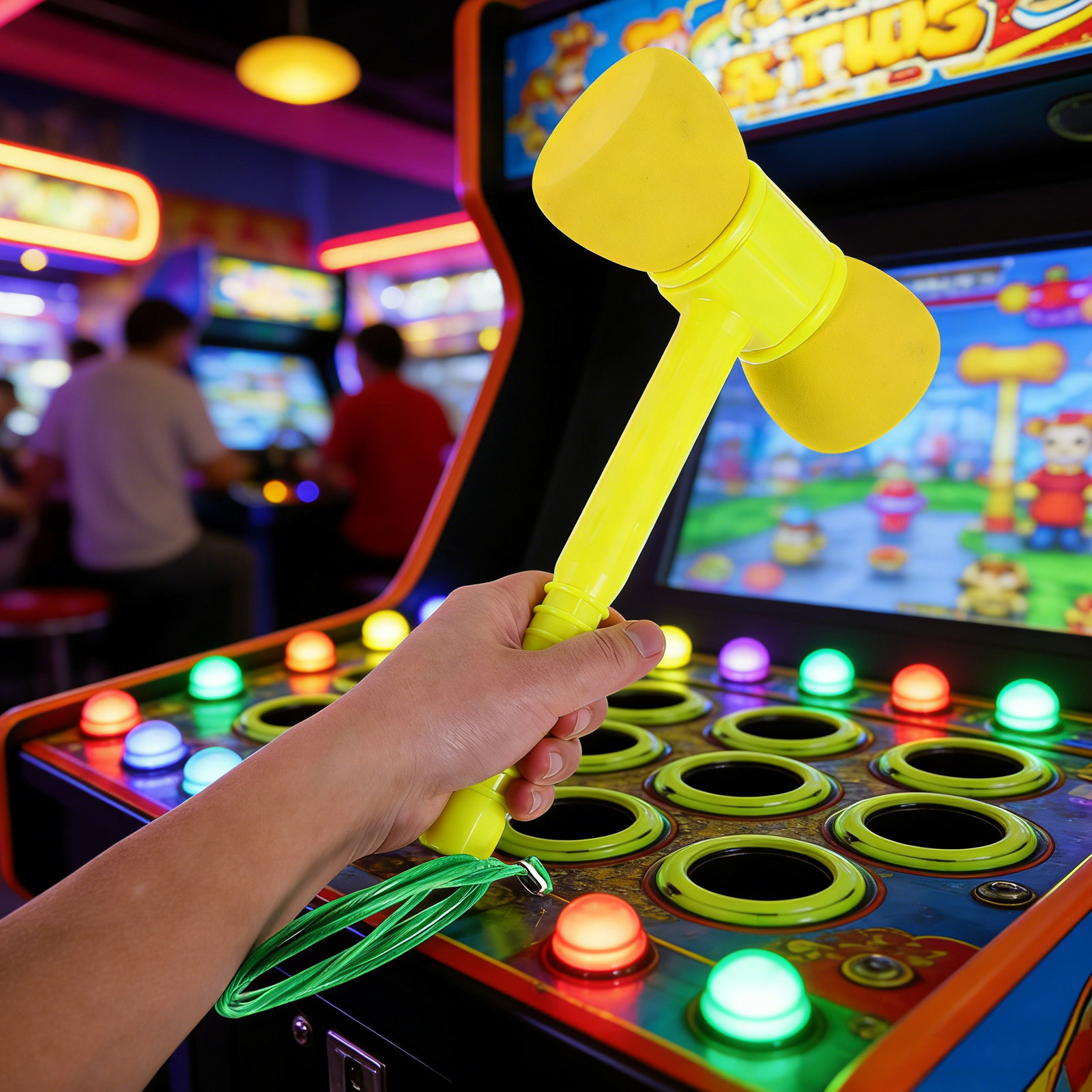 Interactive Mole Game Hammer - - Whack A Mole Arcade のレビューと価格
