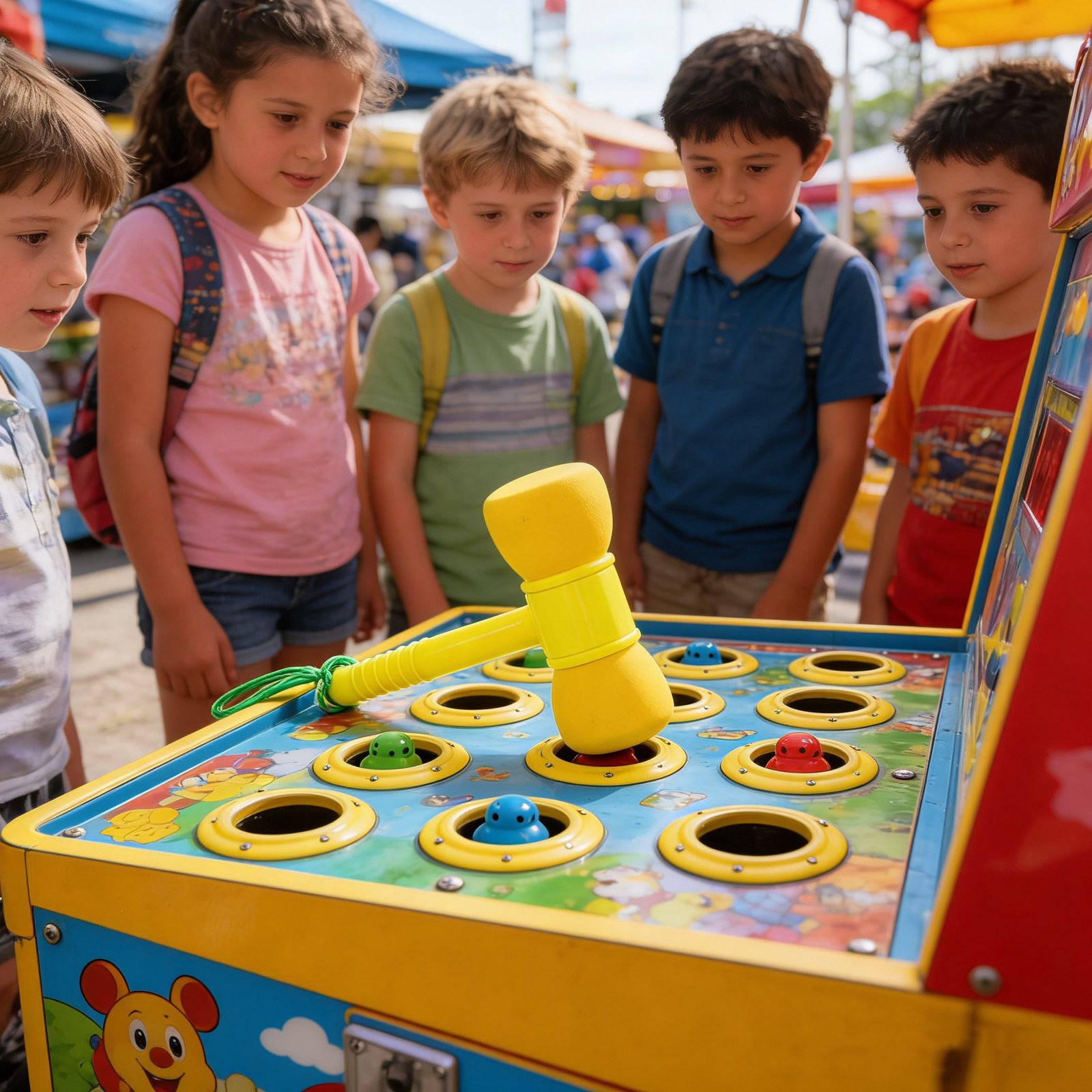 Interactive Mole Game Hammer - - Whack A Mole Arcade のレビューと価格